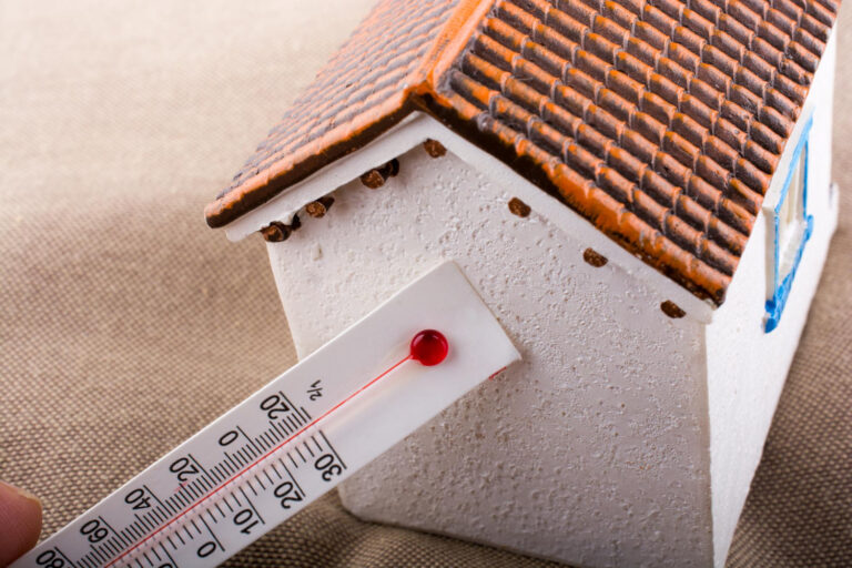 Home insulation improving HVAC efficiency and energy savings