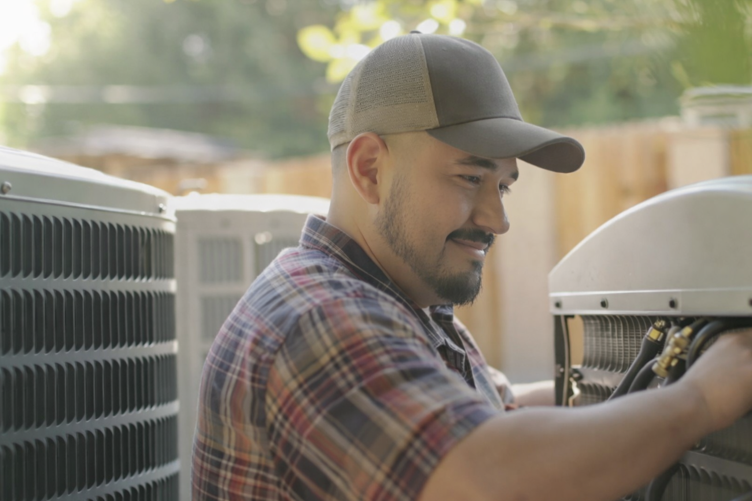 HVAC system readiness inspection preparing a home for warmer weather