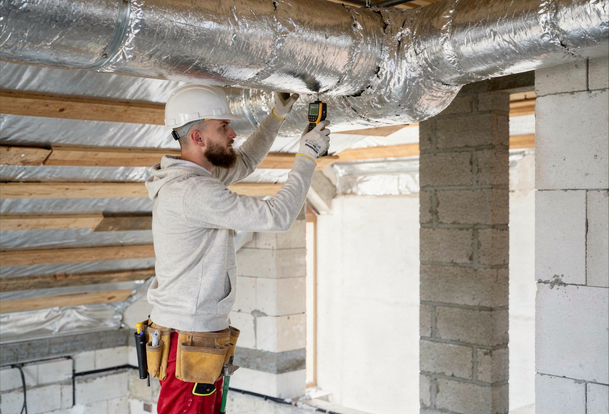 Home insulation reducing cooling costs insulation in a Texas house