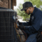 emergency ac repair inspection at a San Antonio area home