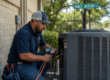 ac repair inspection at a San Antonio area home