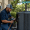 ac repair inspection at a San Antonio area home