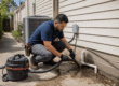 ac leak inspection at a San Antonio area home