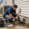 ac leak inspection at a San Antonio area home