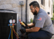 ac stopped working inspection at a San Antonio area home