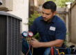 ac repair san antonio inspection at a San Antonio area home
