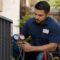 ac repair san antonio inspection at a San Antonio area home