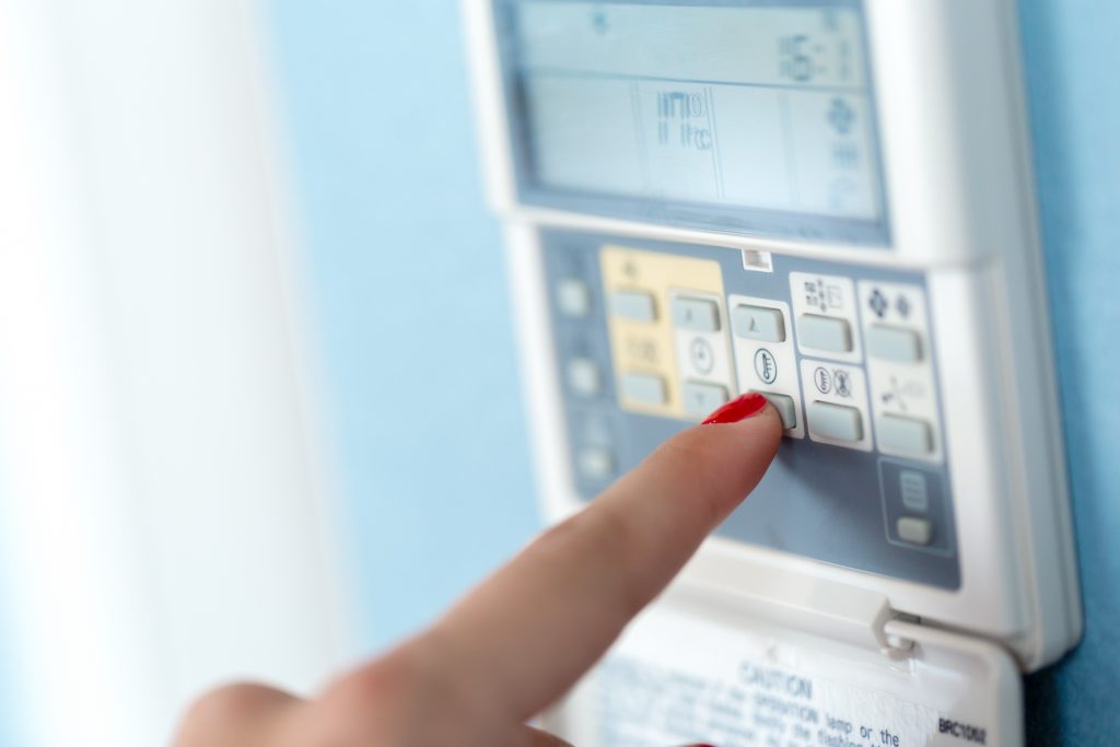 The AC thermostat is the basic interface with your HVAC system