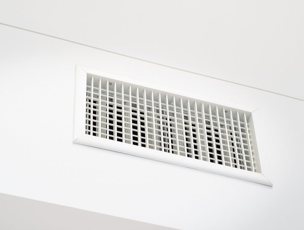 Photo of AC vent illustrates blog: "What Causes Black Mold on AC Vents?"